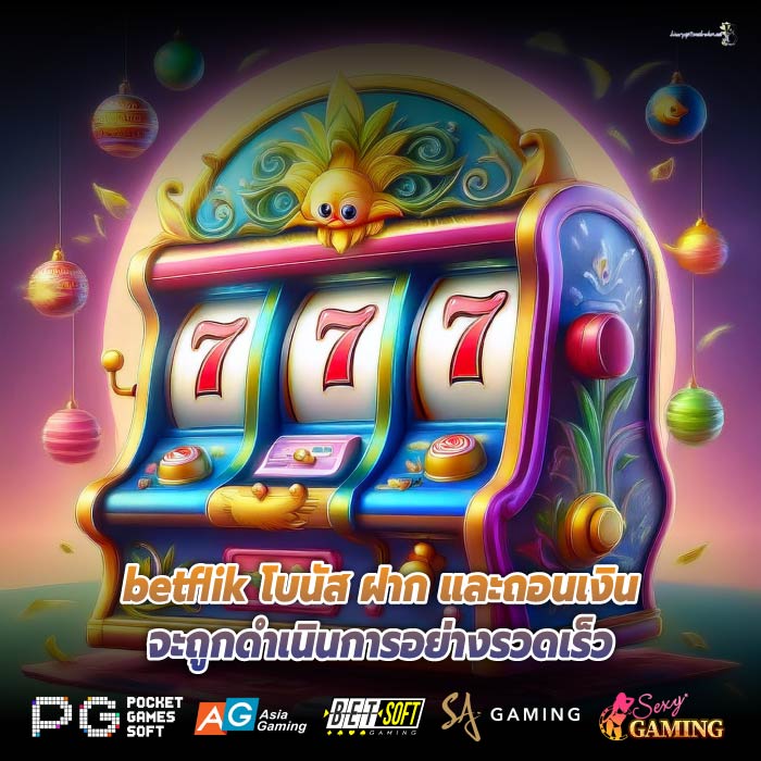 betflik โบนัส ฝาก และถอนเงินจะถูกดำเนินการอย่างรวดเร็ว