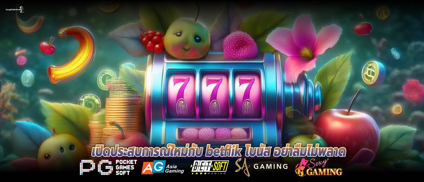 เปิดประสบการณ์ใหม่กับ betflik โบนัส อย่าลืมไม่พลาด
